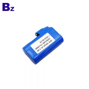 Chinese Factory Supply Rechargeable 18650 Battery for Wireless Heated Belt - UFX 18650-2S 2600mAh 7.4V Li-Ion Battery